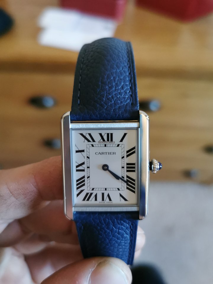 Cartier Tank Solo Quartz Steel WSTA0028 5