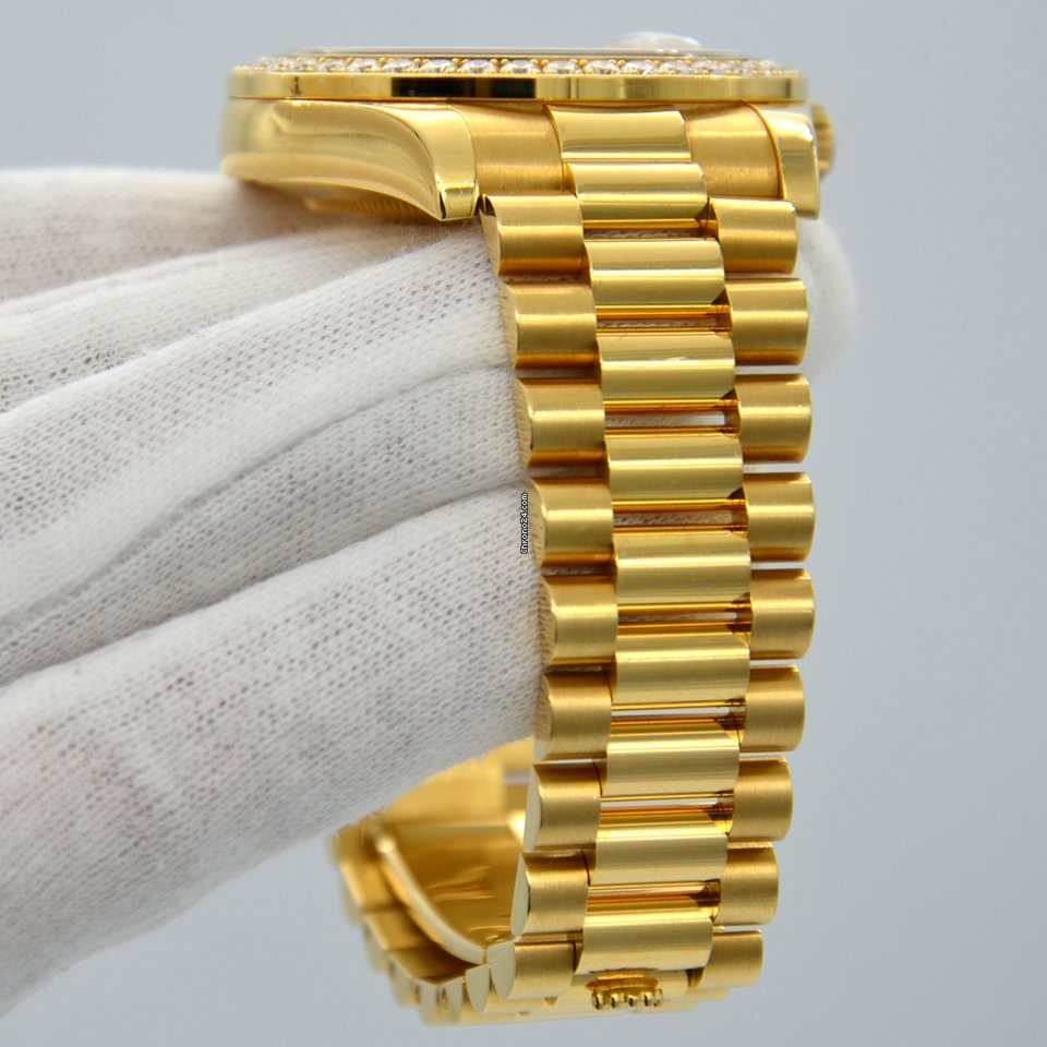 Rolex Day-Date II Mens watch Unisex Yellow gold Automatic 218348 5