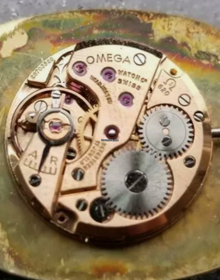 Omega Mens watch Unisex Manual winding Yellow gold 798918 5