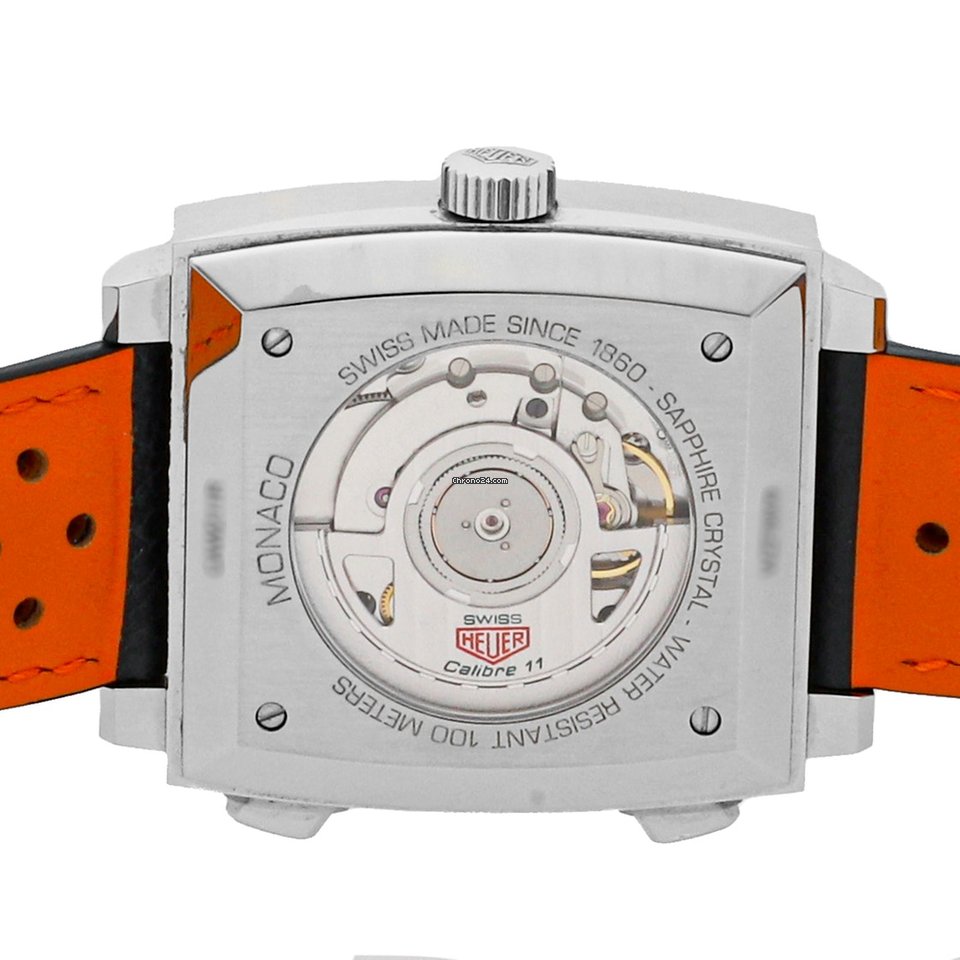 TAG Heuer Monaco Calibre 11 Mens watch Unisex Automatic Steel CAW211R.FC6401 5