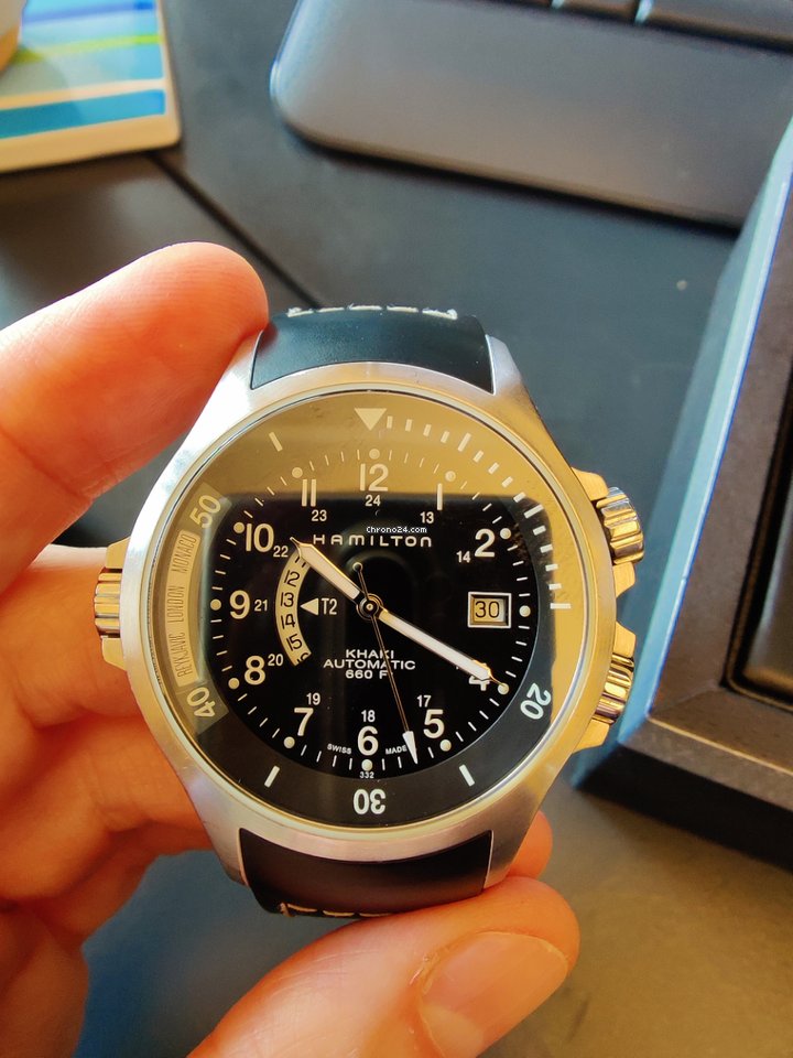 Hamilton Khaki Navy Mens watch Unisex Automatic Steel H77615333 5
