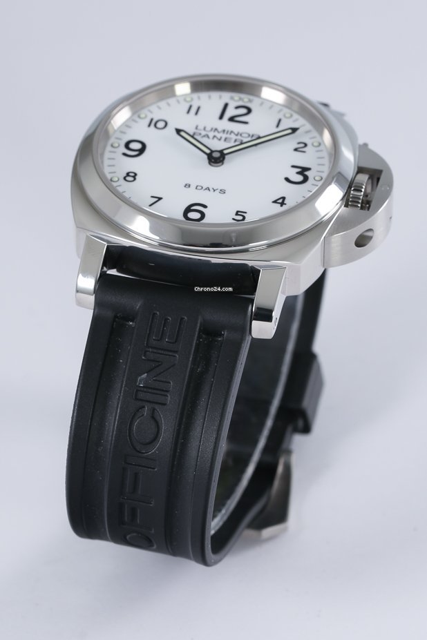 Panerai Luminor Base 8 Days Mens watch Unisex Manual winding Steel PAM 00561 5