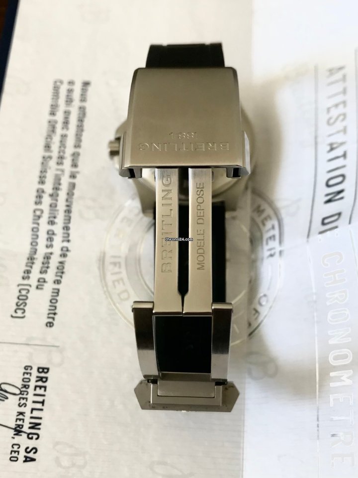 Breitling Chronomat Colt Mens watch Unisex Automatic Steel A17313101F1S1 5