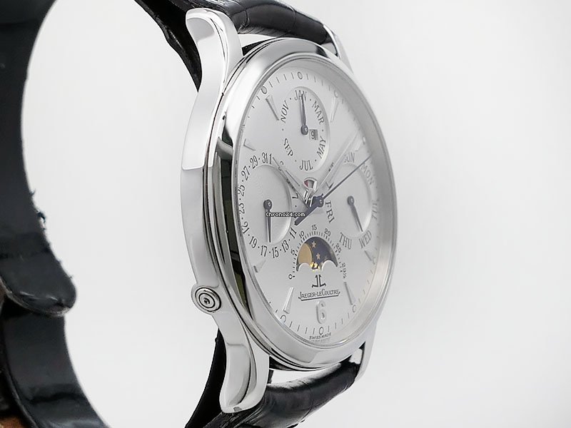Jaeger-LeCoultre Master Ultra Thin Perpetual Mens watch Unisex Automatic Steel 140.8.80.S 5