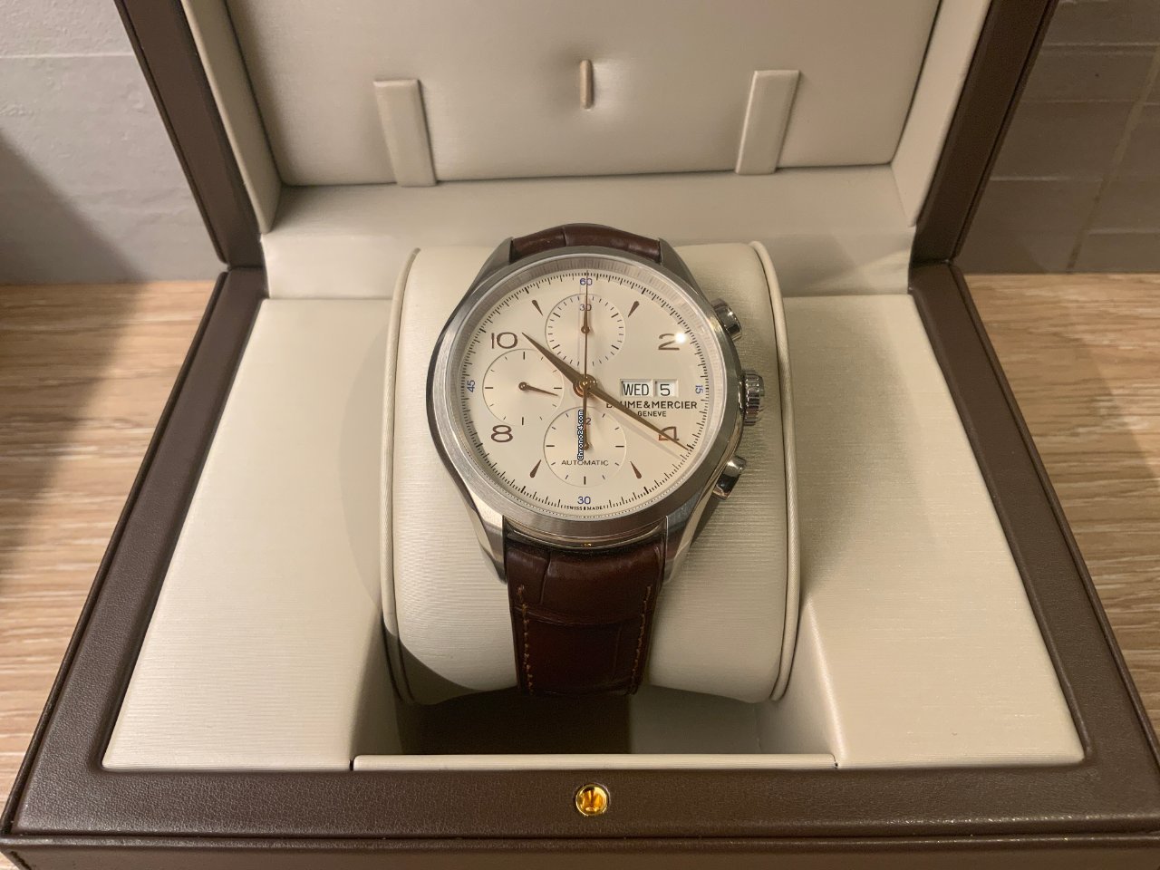 Baume & Mercier Clifton Mens watch Unisex Automatic Steel MOA10129 5
