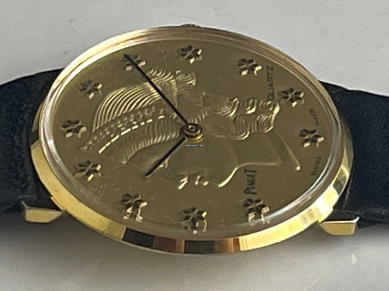 Piaget Mens watch Unisex Quartz Yellow gold 3350 5