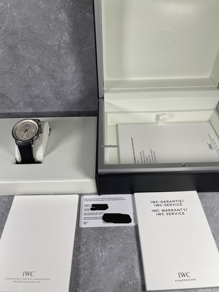 IWC Portuguese Yacht Club Chronograph Mens watch Unisex Automatic Steel IW390211 5