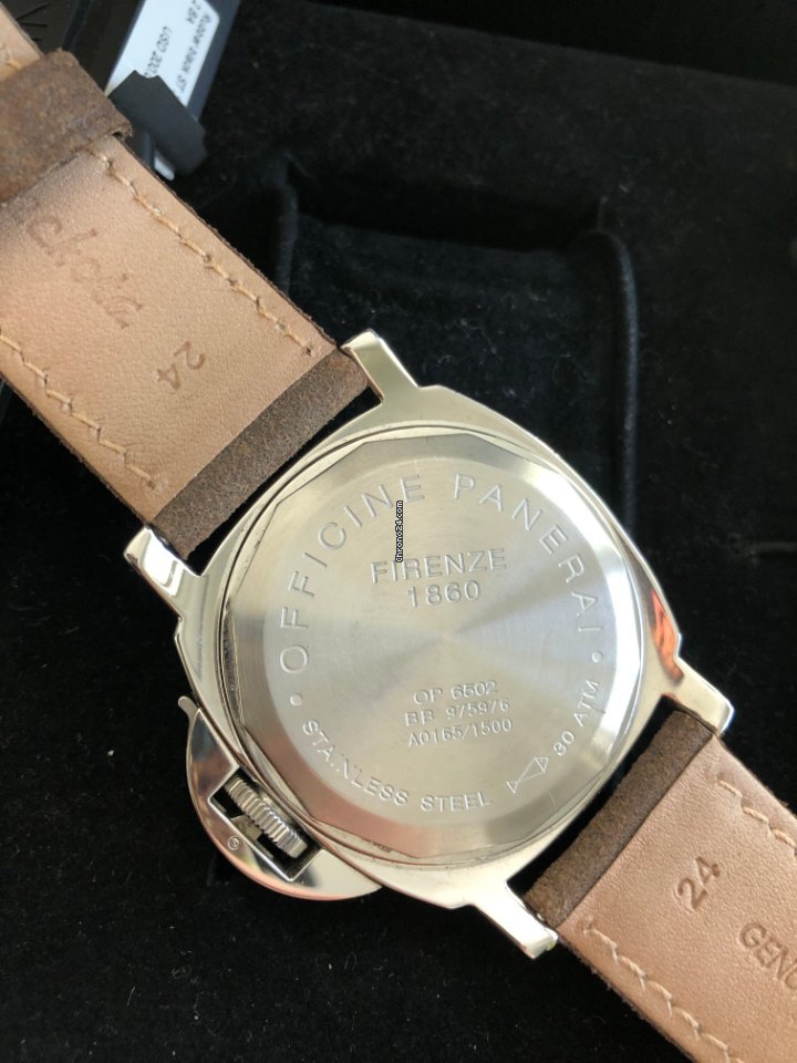 Panerai Luminor Marina Mens watch Unisex Manual winding Steel OP6518 5