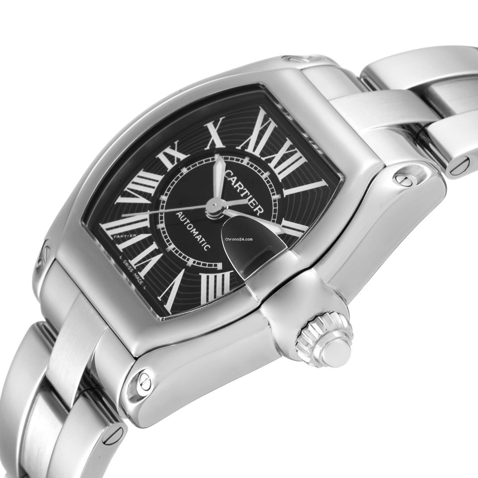 Cartier Roadster Mens watch Unisex Automatic Steel W62041V3 5