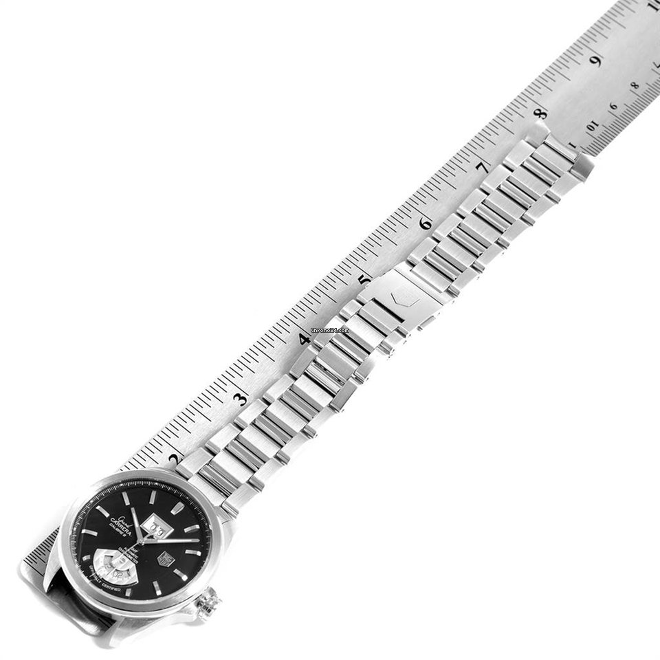 TAG Heuer Grand Carrera Mens watch Unisex Automatic Steel WAV5111.BA0901 5