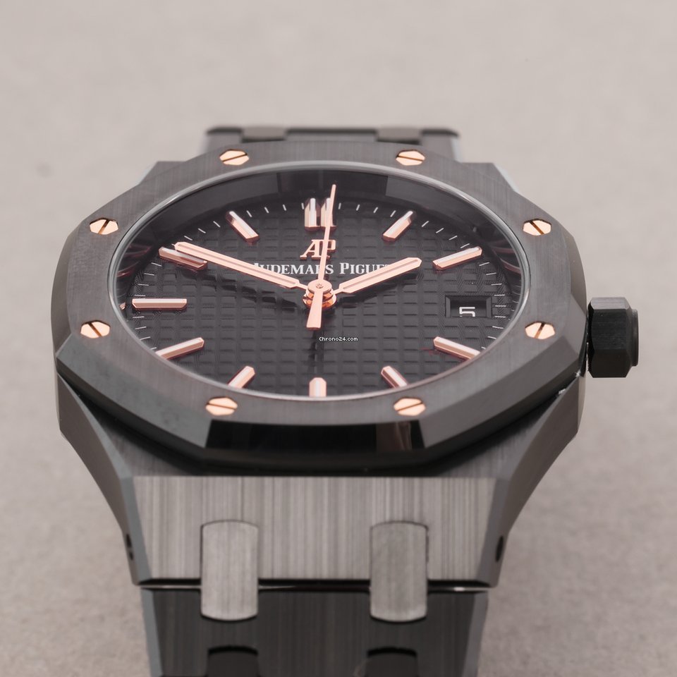 Audemars Piguet Royal Oak Mens watch Unisex Automatic Ceramic 77350CE.OO.1266CE.01 5
