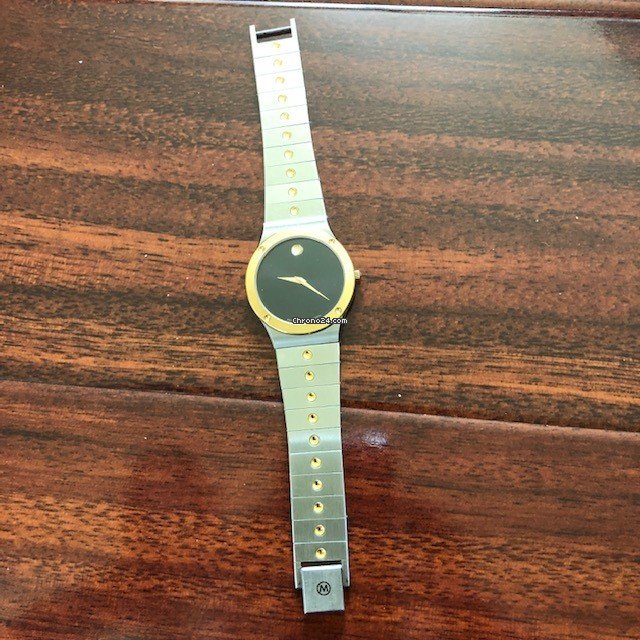Movado Museum Mens watch Unisex Quartz Steel 0606507 5