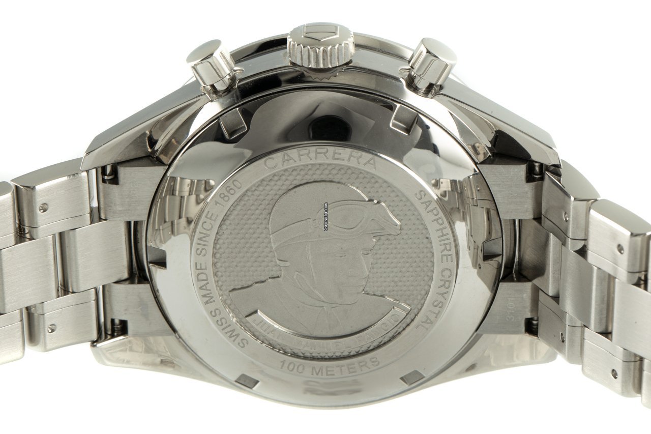 TAG Heuer Carrera Calibre 16 Mens watch Unisex Automatic Steel CV2010 5