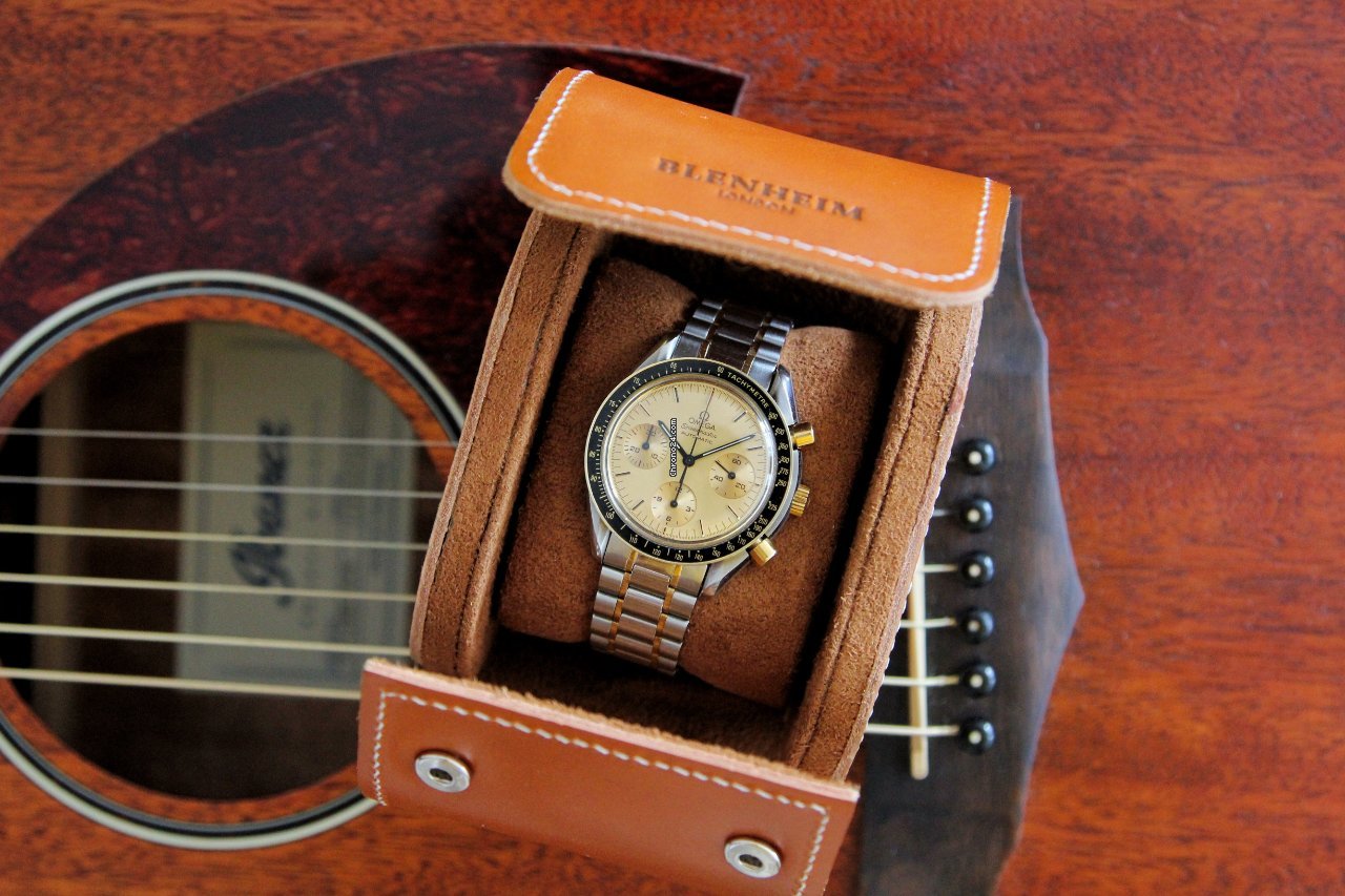 Omega Speedmaster Mens watch Unisex Automatic Gold Steel 3310.10 5