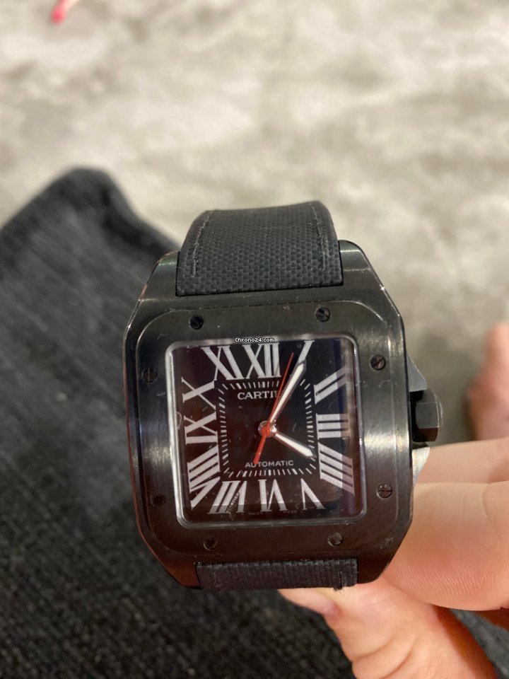 Cartier Santos 100 Mens watch Unisex Automatic Steel WSSA0006 5