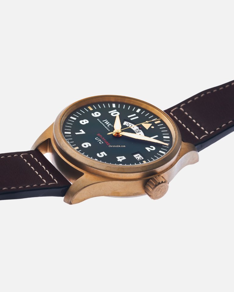 IWC Pilot Spitfire UTC Mens watch Unisex Automatic Bronze IW327101 5