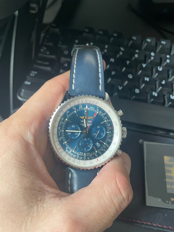 Breitling Navitimer 01 (46 MM) Mens watch Unisex Steel AB012721 C889 5