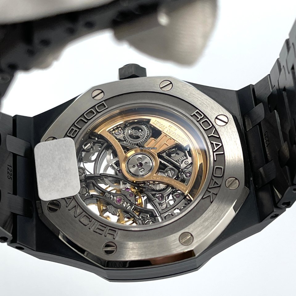 Audemars Piguet Royal Oak Double Balance Wheel Openworked Mens watch Unisex Automatic Ceramic 15416CE.OO.1225CE.01 5