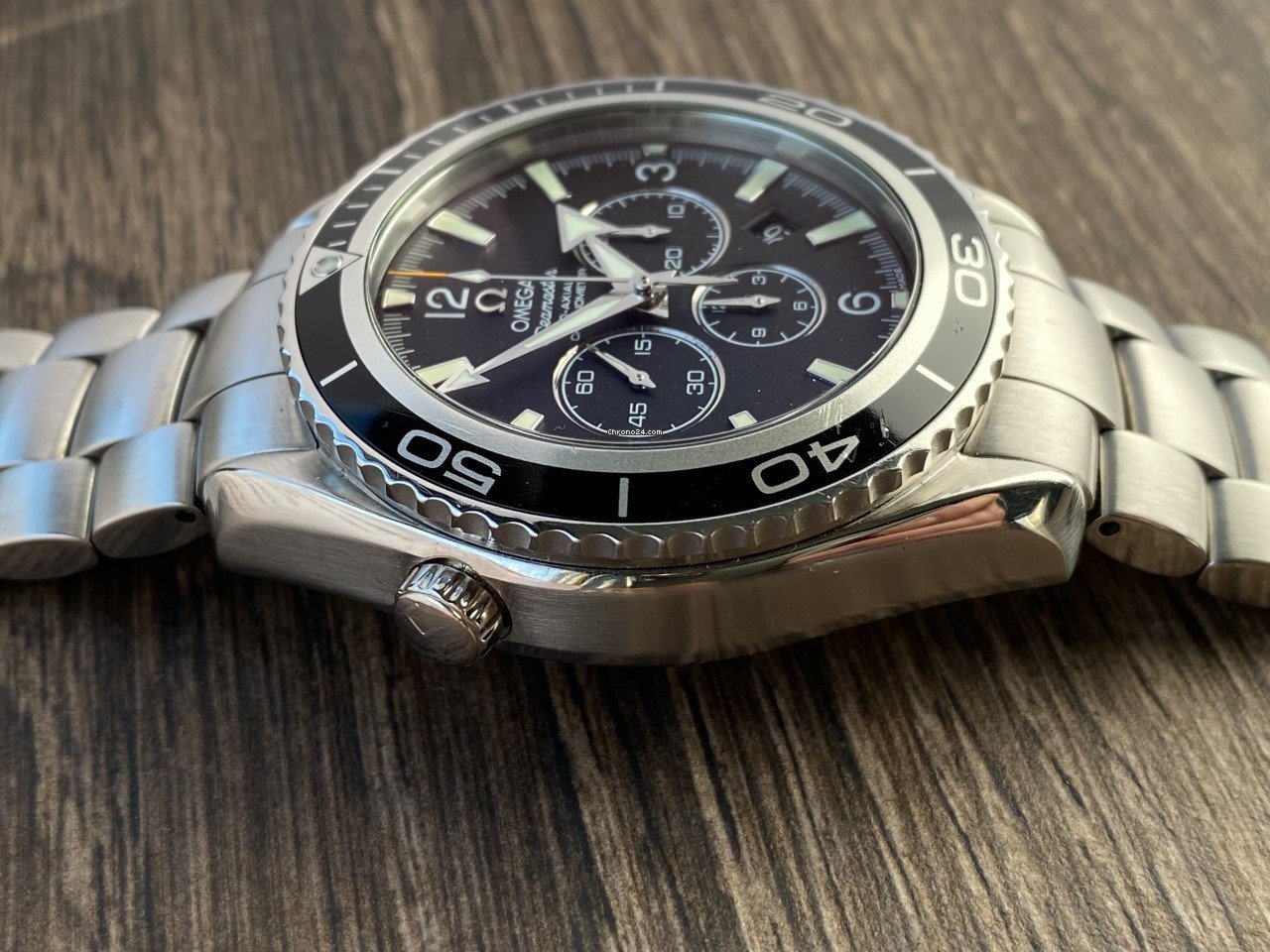 Omega Seamaster Planet Ocean Chronograph Mens watch Unisex Automatic Steel 2210.50.00 5