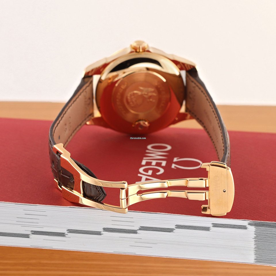 Omega De Ville Central Tourbillon Mens watch Unisex Automatic Rose gold 5933.30.32 5