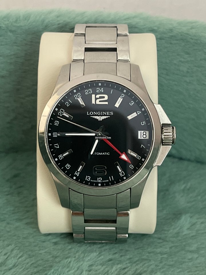 Longines Conquest Mens watch Unisex Automatic Steel L3.687.4.56.6 5