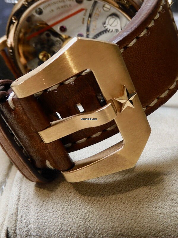 Zenith Pilot Manual winding Rose gold 18.2420.5011 21.C723 5