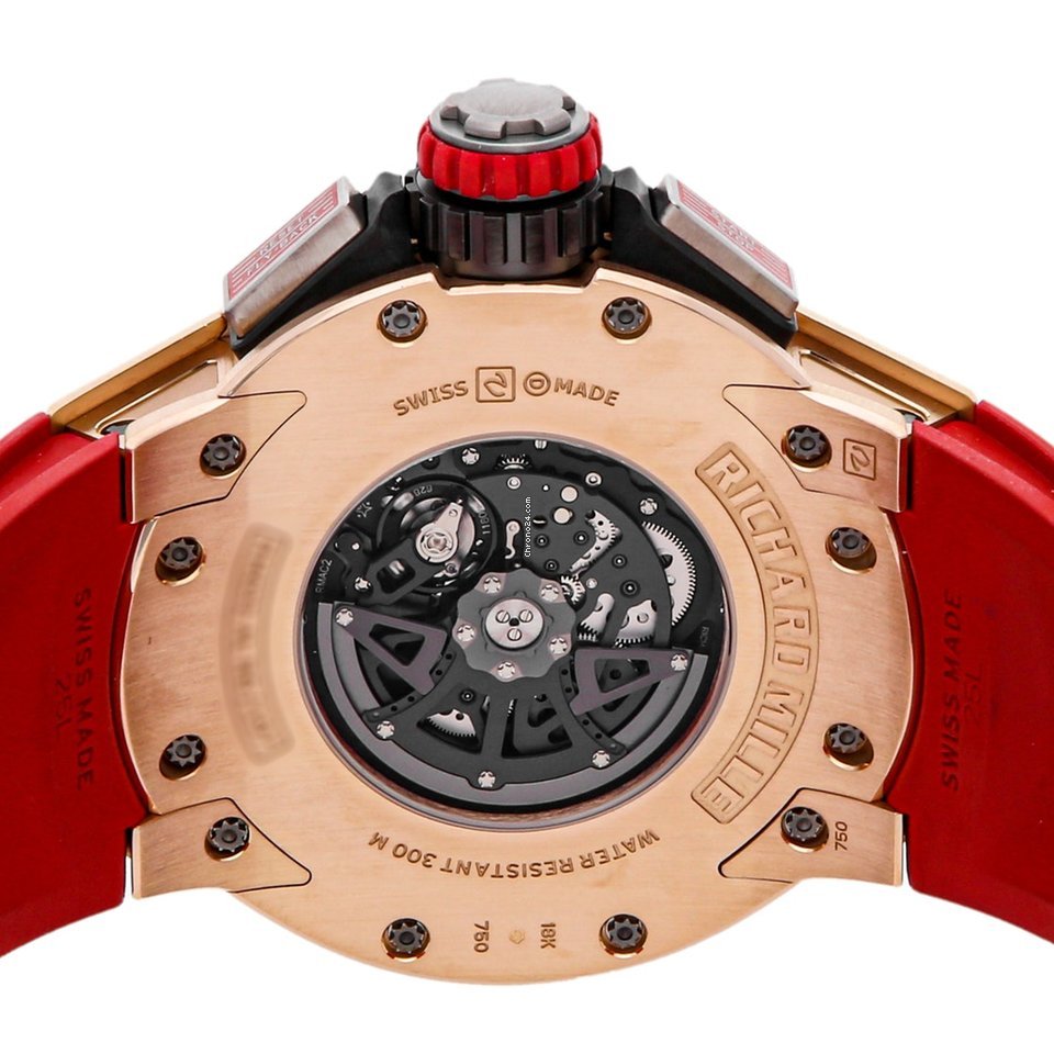 Richard Mille RM 032 Mens watch Unisex Automatic Rose gold RM 032 RG 5