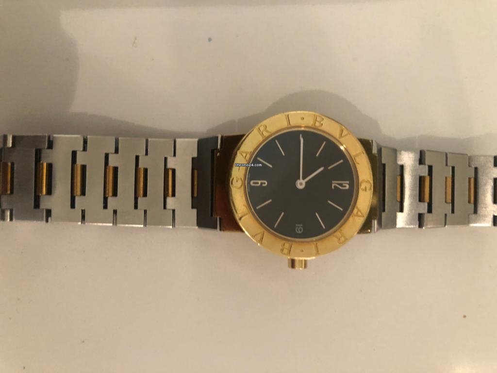 Bulgari Mens watch Unisex Quartz Yellow gold F21680 5