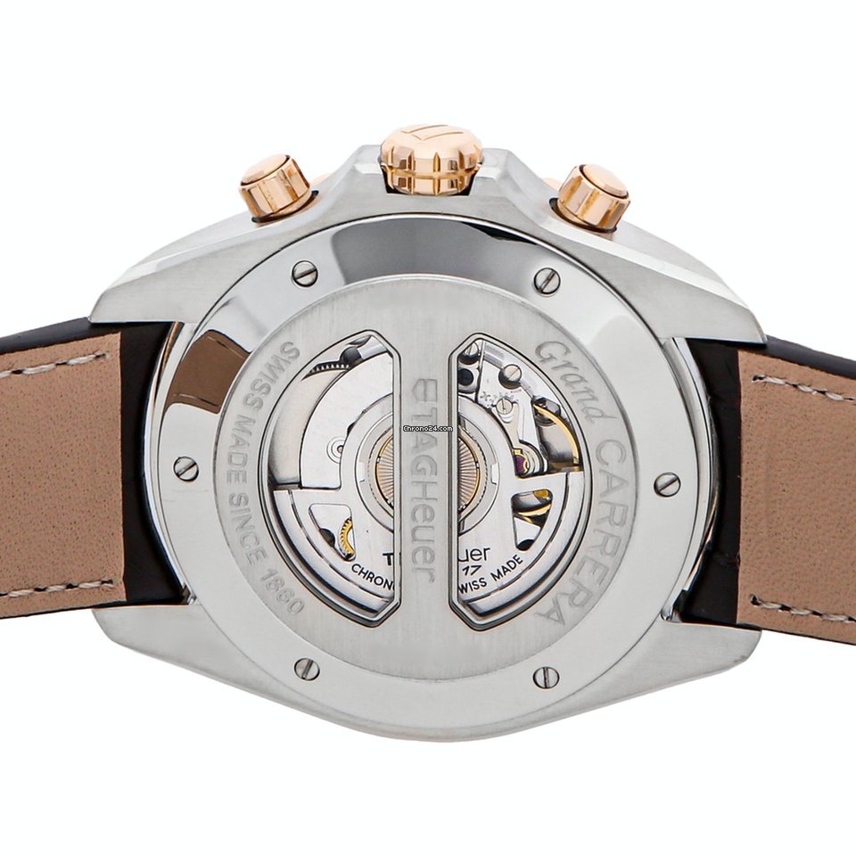 TAG Heuer Grand Carrera Mens watch Unisex Automatic Steel CAV515C.FC6231 5