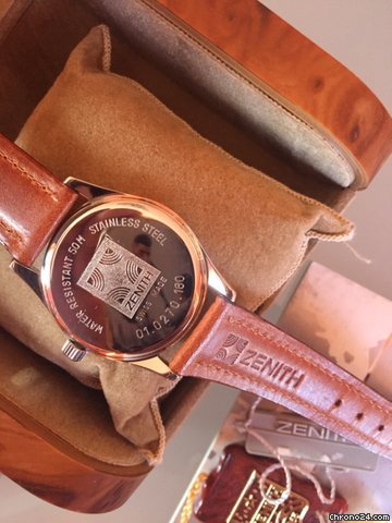 Zenith Pilot Mens watch Unisex Manual winding Steel 010270180 5
