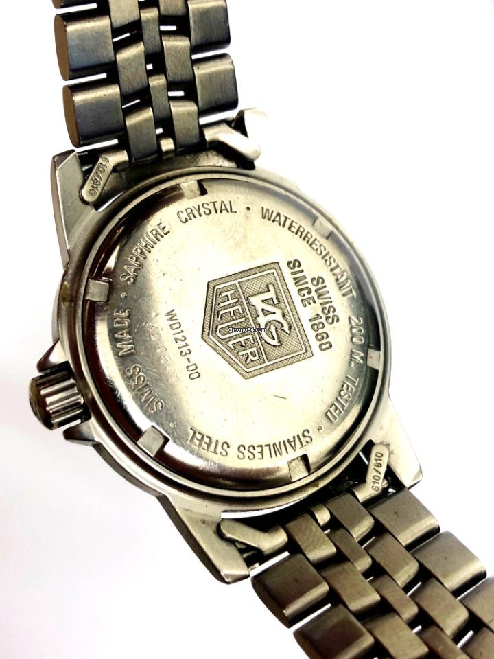 TAG Heuer Mens watch Unisex Quartz Steel WD1213-00 5