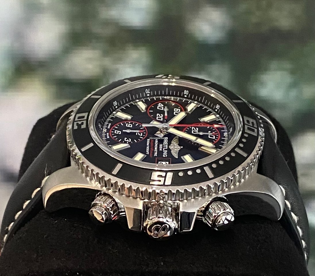 Breitling Superocean Chronograph II Mens watch Unisex Automatic Steel A1334102 BA81 5