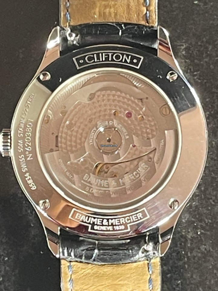 Baume & Mercier Clifton Mens watch Unisex Automatic Steel 65834 5