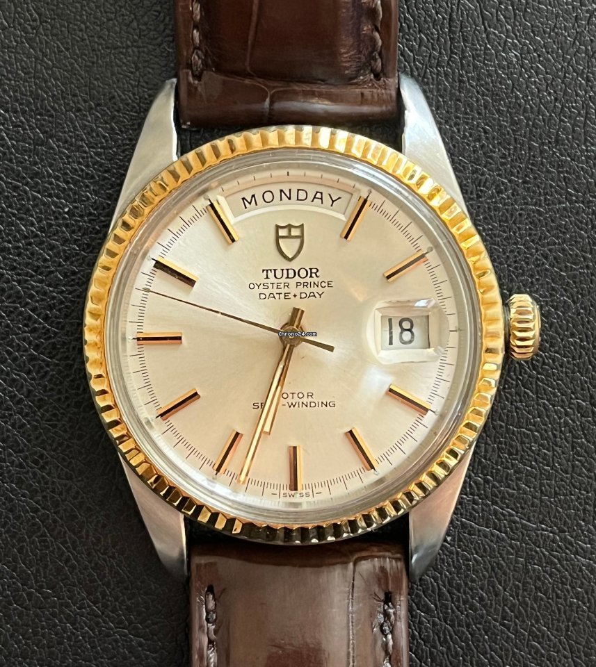 Tudor Prince Date Mens watch Unisex Automatic Gold Steel 7019 3 5