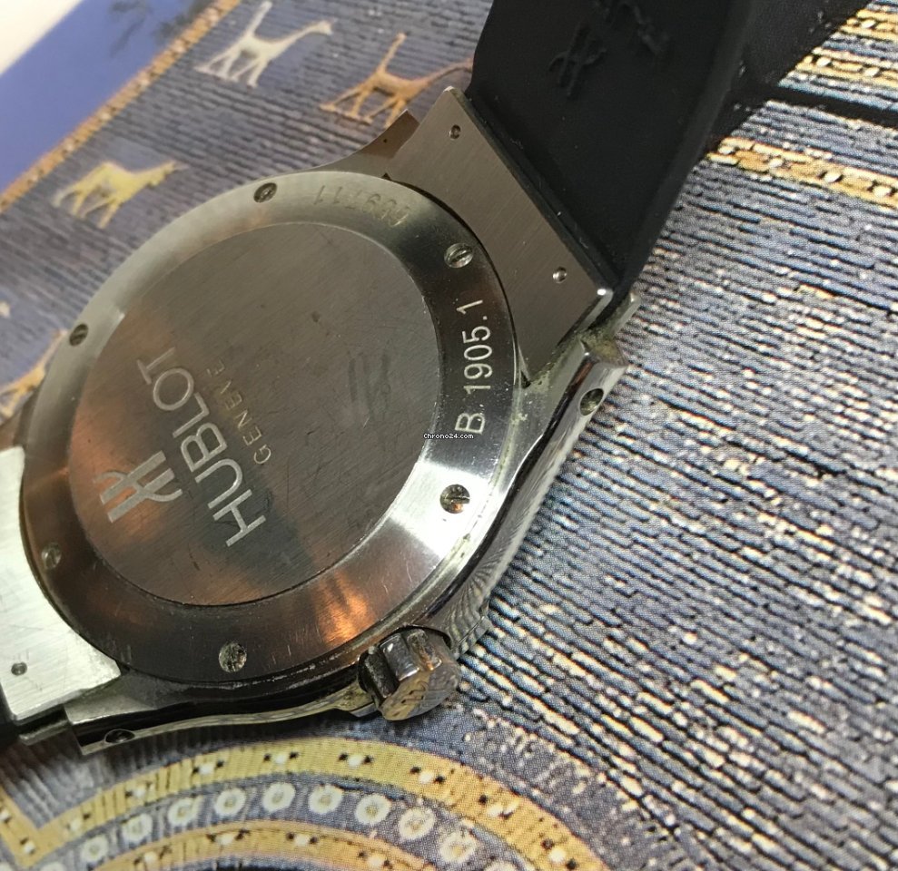 Hublot Mens watch Unisex Quartz Steel B1905.1 5