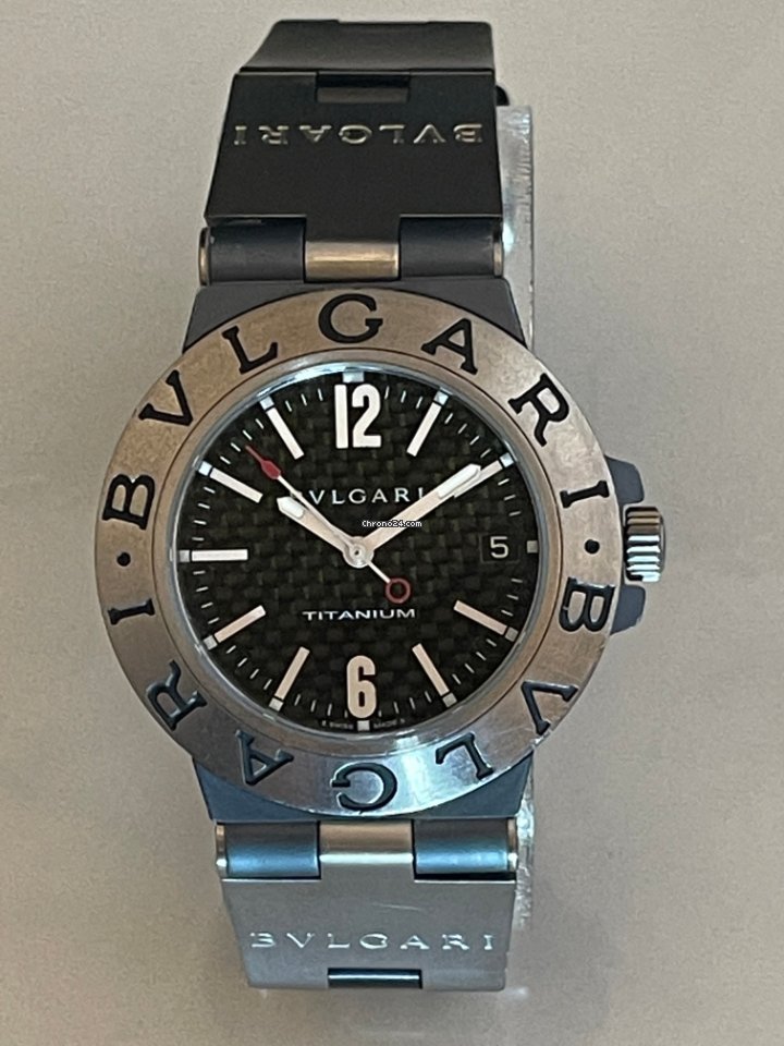 Bulgari Diagono Mens watch Unisex Automatic Titanium TI 38 TA 5
