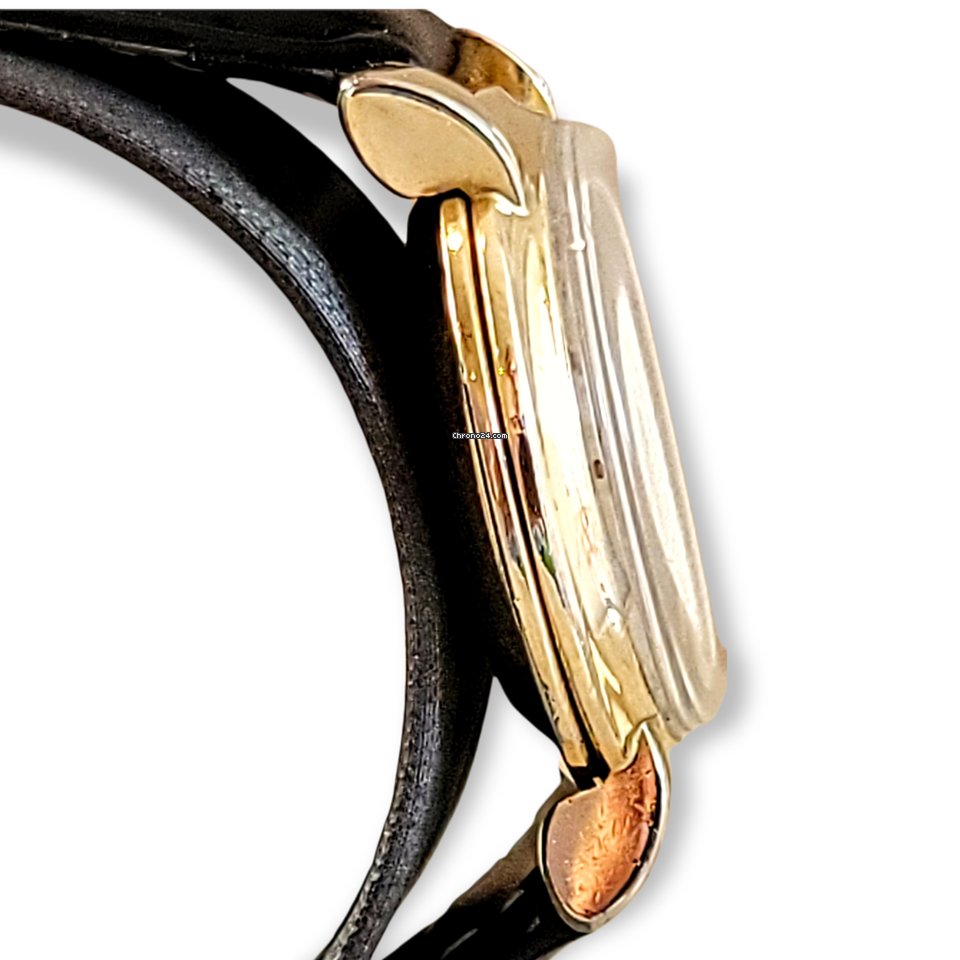 Jaeger-LeCoultre Mens watch Unisex Manual winding Gold Steel LeCoultre 489 1 5