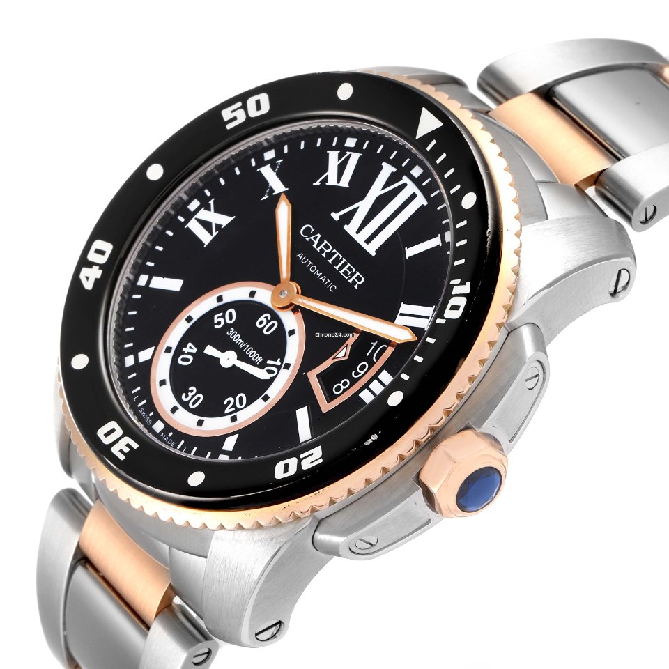 Cartier Calibre de Cartier Diver Mens watch Unisex Automatic Steel W7100054 5