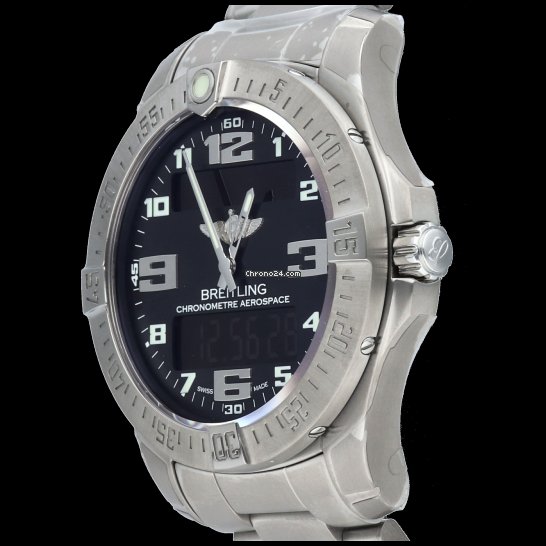 Breitling Aerospace EVO Mens watch Unisex Quartz Titanium E79363101B1E1 5