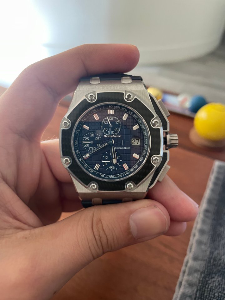 Audemars Piguet Royal Oak Offshore Chronograph Mens watch Unisex Automatic Platinum 26030PO.OO.D001IN.01 5