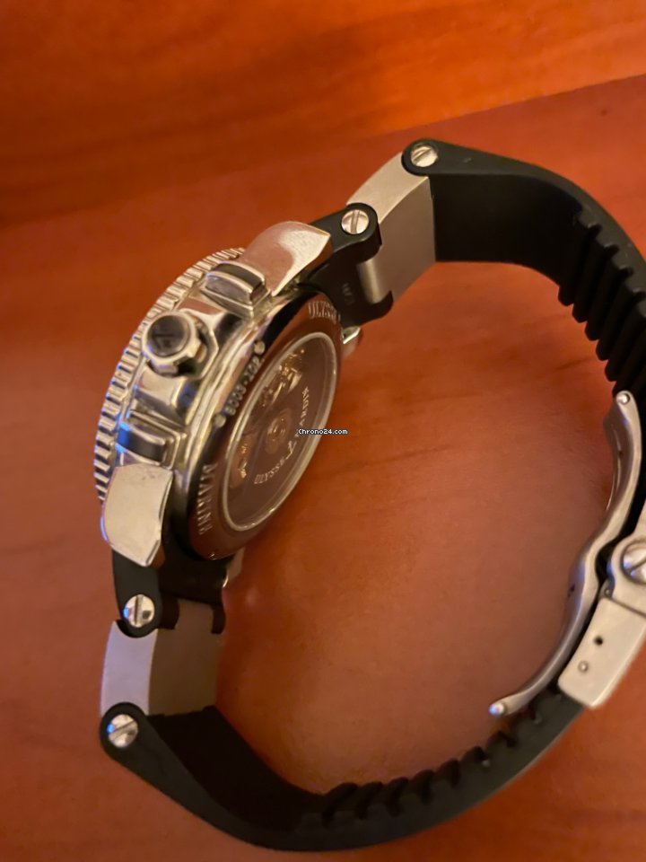 Ulysse Nardin Maxi Marine Diver Mens watch Unisex Automatic Steel 8003-102 5