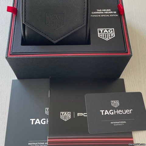 TAG Heuer Carrera Porsche Chronograph Special Edition Mens watch Unisex Automatic Steel CBN2A1F.FC6492 5