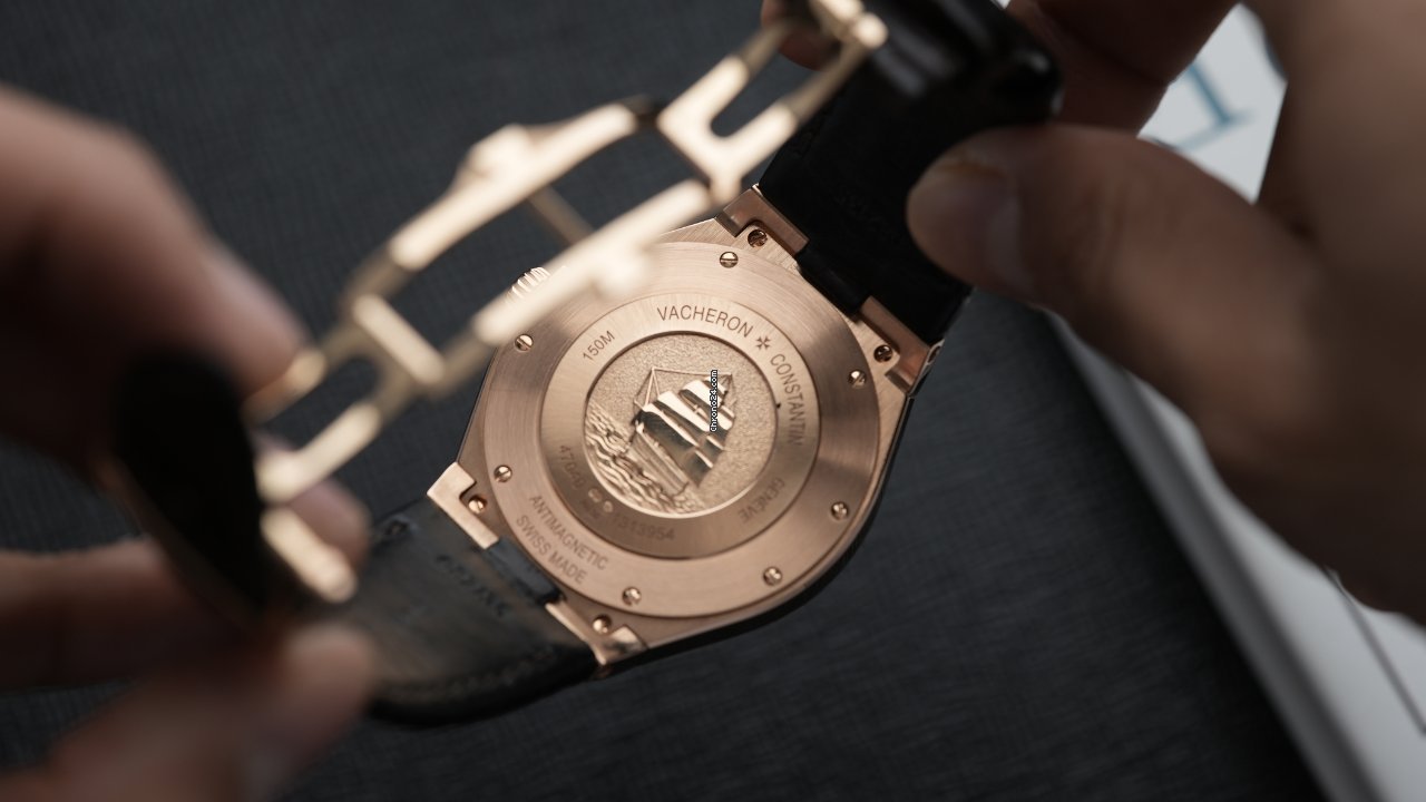 Vacheron Constantin Overseas Mens watch Unisex Automatic Rose gold 47040 000R-9666 5