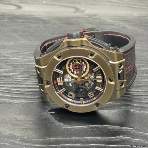 Hublot Big Bang Ferrari Mens watch Unisex Automatic Yellow gold 402.MX.0138.WR 5