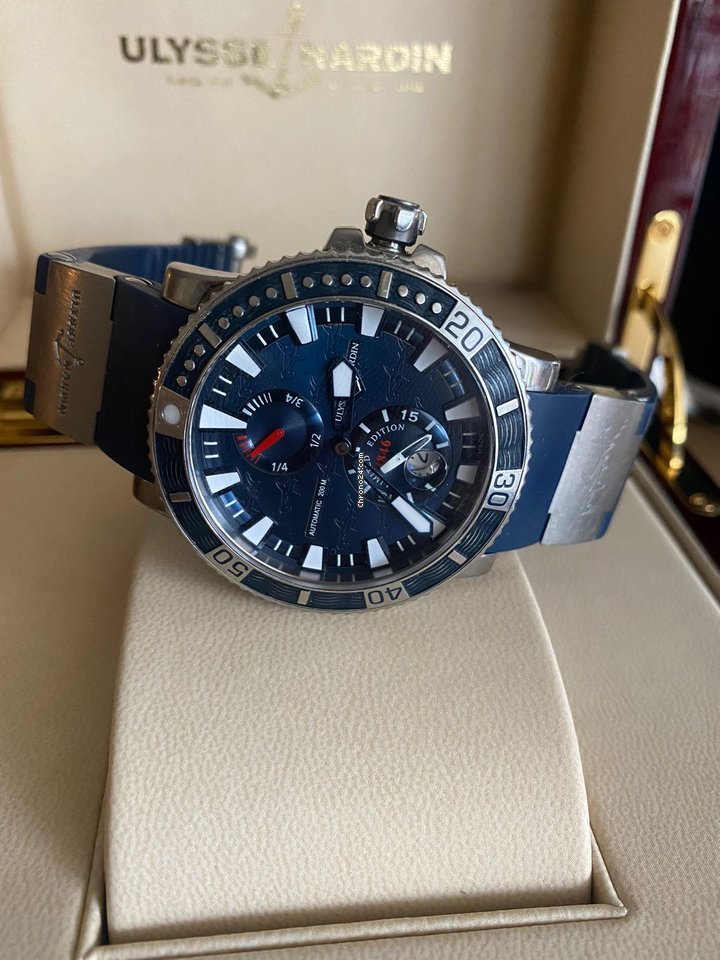Ulysse Nardin Hammerhead Shark Mens watch Unisex Automatic Steel 263-91LE-3 5