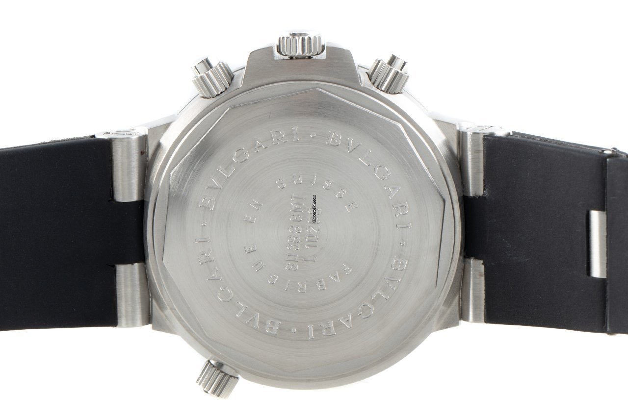 Bulgari Diagono Mens watch Unisex Automatic Steel SD 38S GMT 5