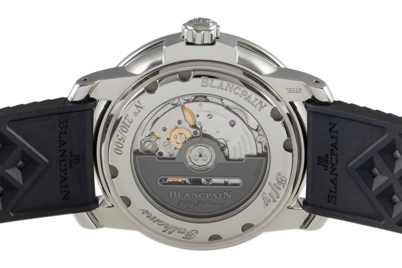 Blancpain Fifty Fathoms Mens watch Unisex Automatic Steel 5008B-1130-B52A 5