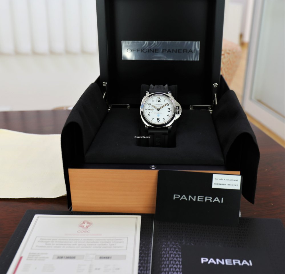 Panerai Luminor Marina Mens watch Unisex Manual winding Steel PAM 00660 5