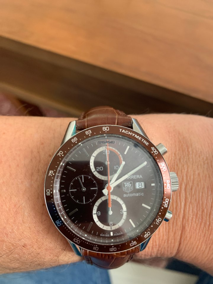 TAG Heuer Carrera Calibre 16 Mens watch Unisex Automatic Steel CV2013-3 5