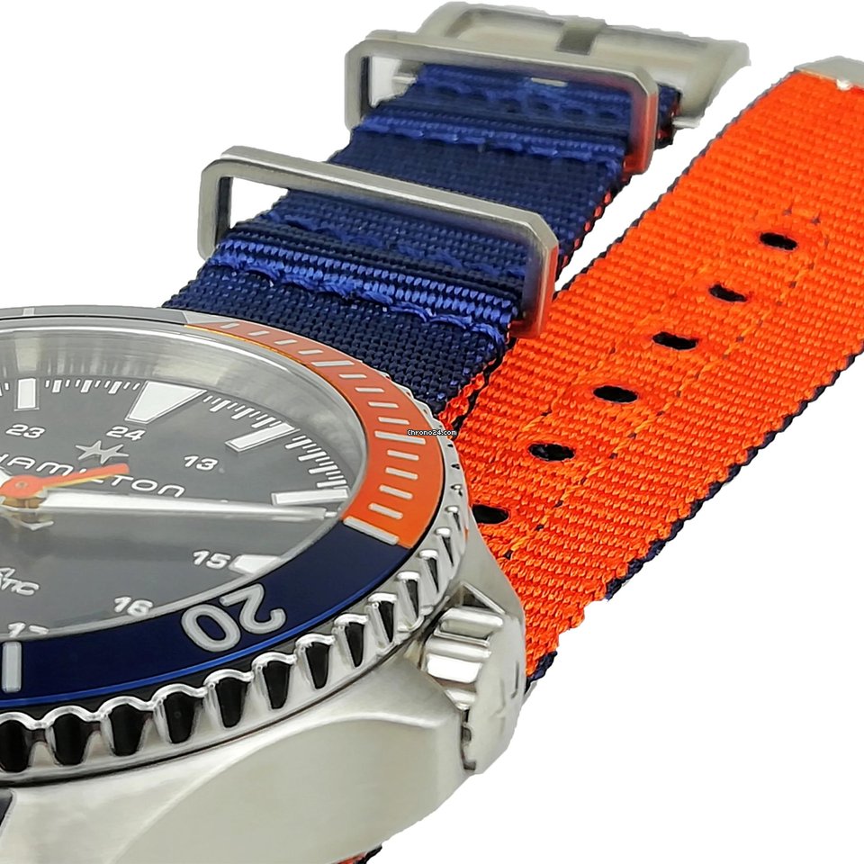 Hamilton Khaki Navy Scuba Mens watch Unisex Automatic Steel H82365941 5